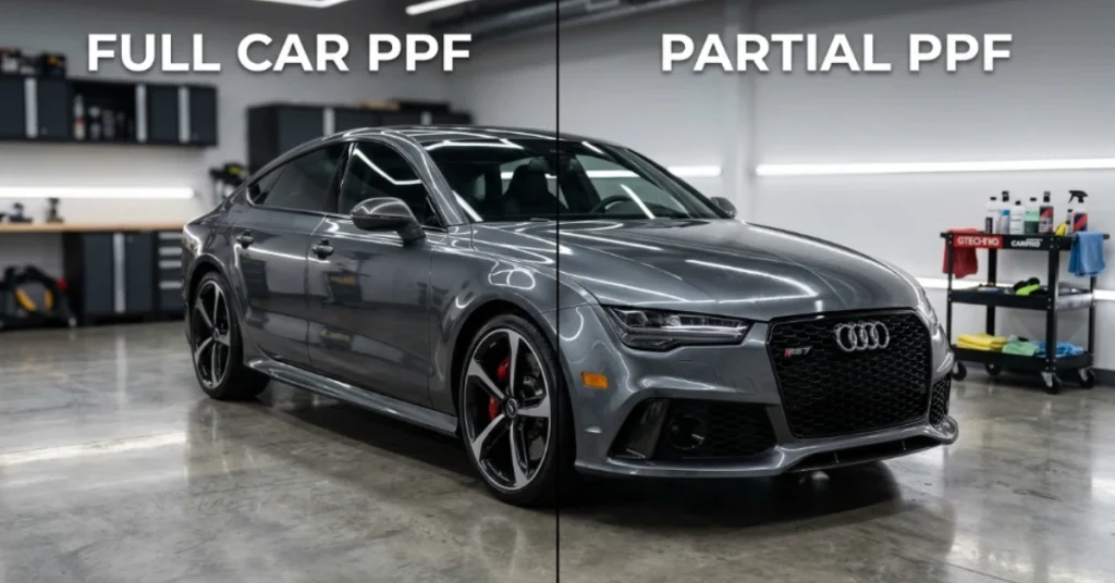 Full Car PPF vs Partial PPF