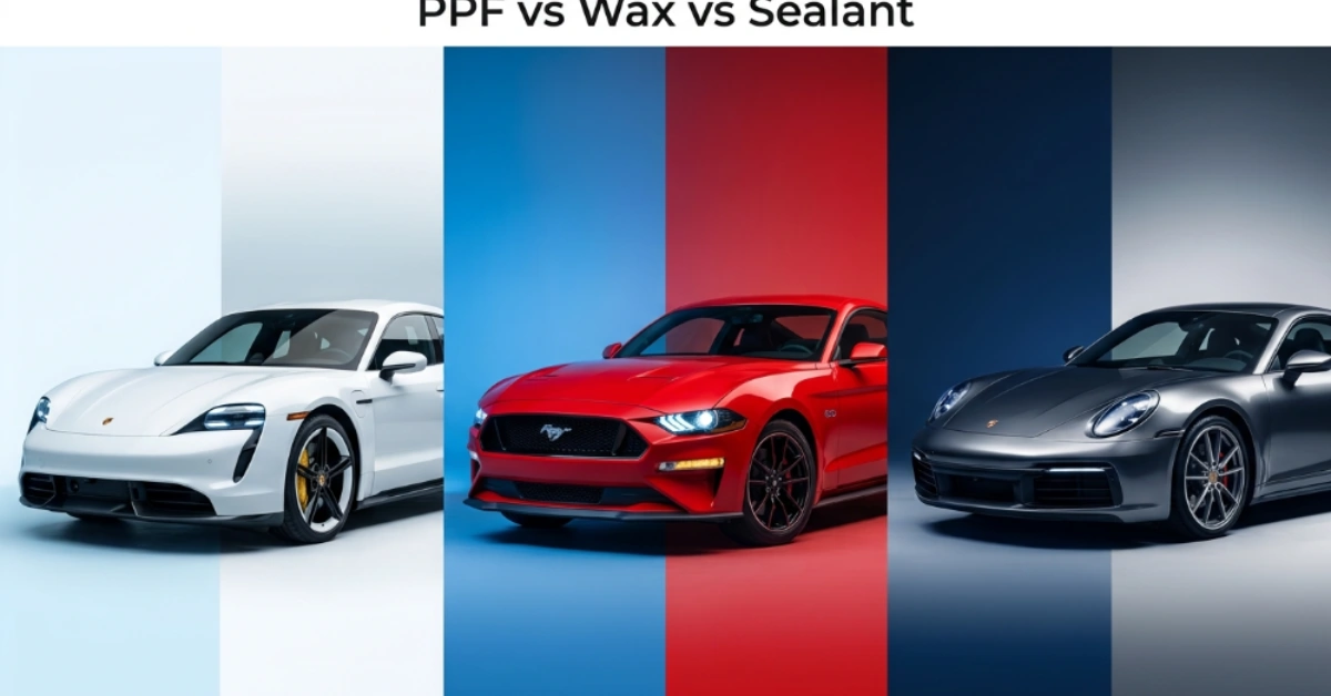 PPF vs Wax vs Sealant_ Complete Comparison
